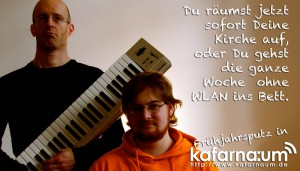 Pimp your church - Hausputz in kafarna:um